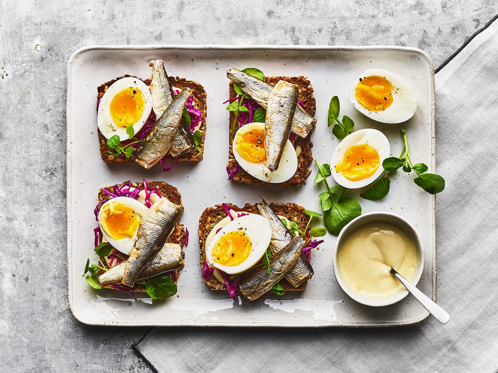 Sardine Smørrebrød