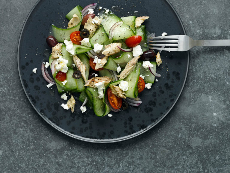 Greek Salad with Mackerel image4